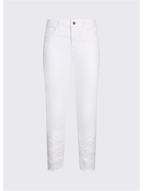 Pants woman white LIU JO | WA6260T367A/P9255